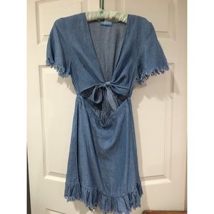 Show Me Your Mumu Melanie Denim Dress